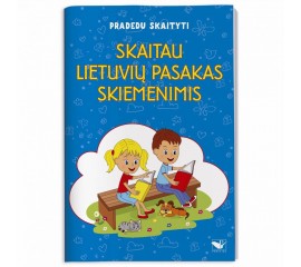 Knyga Skaitau lietuvių pasakas skiemenimis